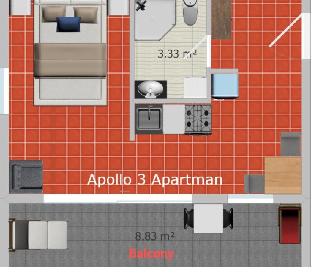 Apartmani Apollo - Drasnice Luaran gambar